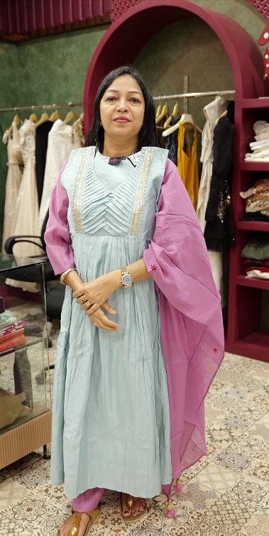 salwar suit sets -blue shade Search code 3514