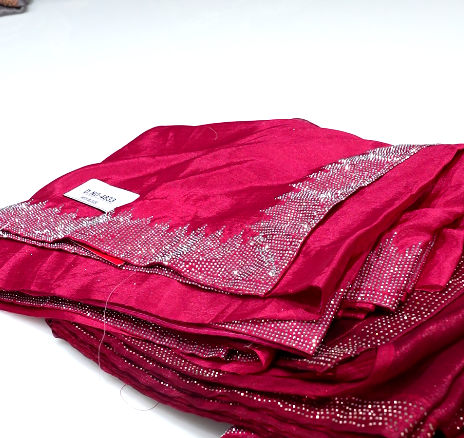 Quick saile saree -light red color Search code 5331