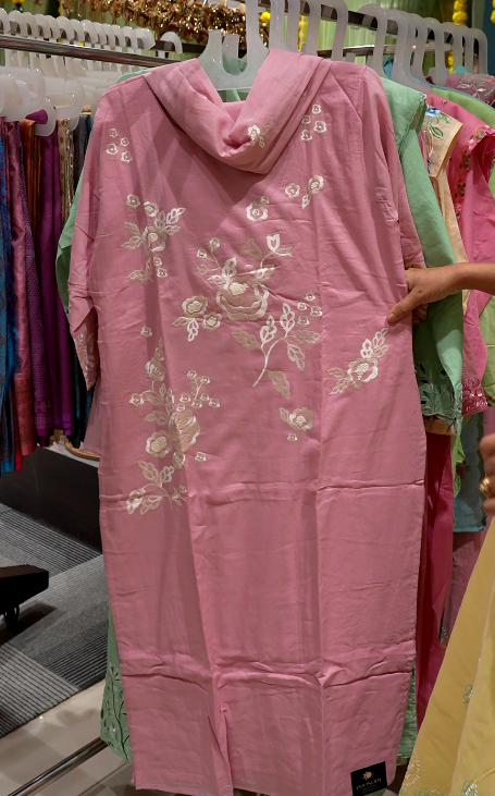 Salwar suit set- Onion shade Search code 3712