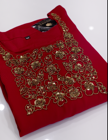 QUICK SALE SALWAR SUIT SETS  - red shade color shade Search code 3007