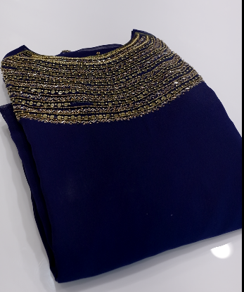 QUICK SALE SALWAR SUIT SETS  - navy blue color shade Search code 3009