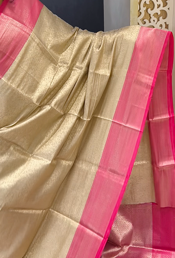 Saree - pink  shade Search code 9003