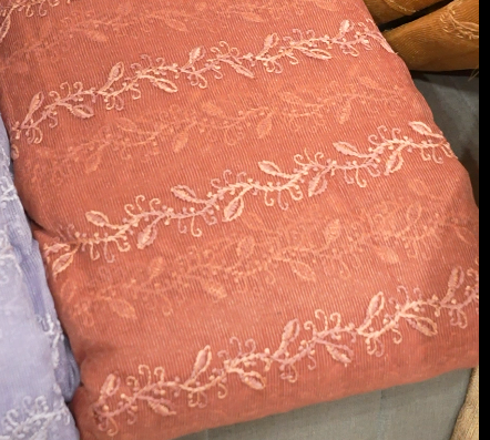 Running Material  - Net Cotta BRICK    colour Search code 6505