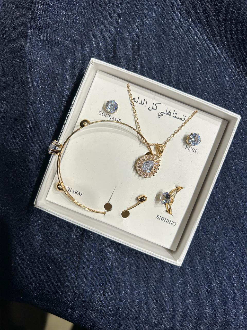 Combo Deals  -Women's CRYSTAL Stone Bracelet In Yellow Gold, Rose gold , White Gold plated   Search code 1720