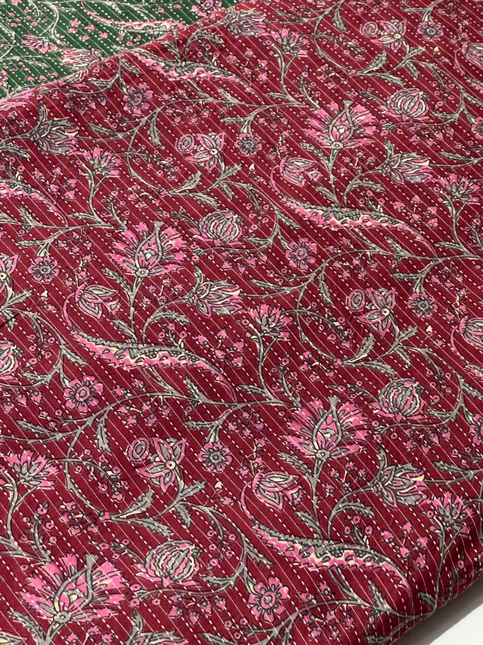 Cotton Running material  -Maroon shade search  code 6935