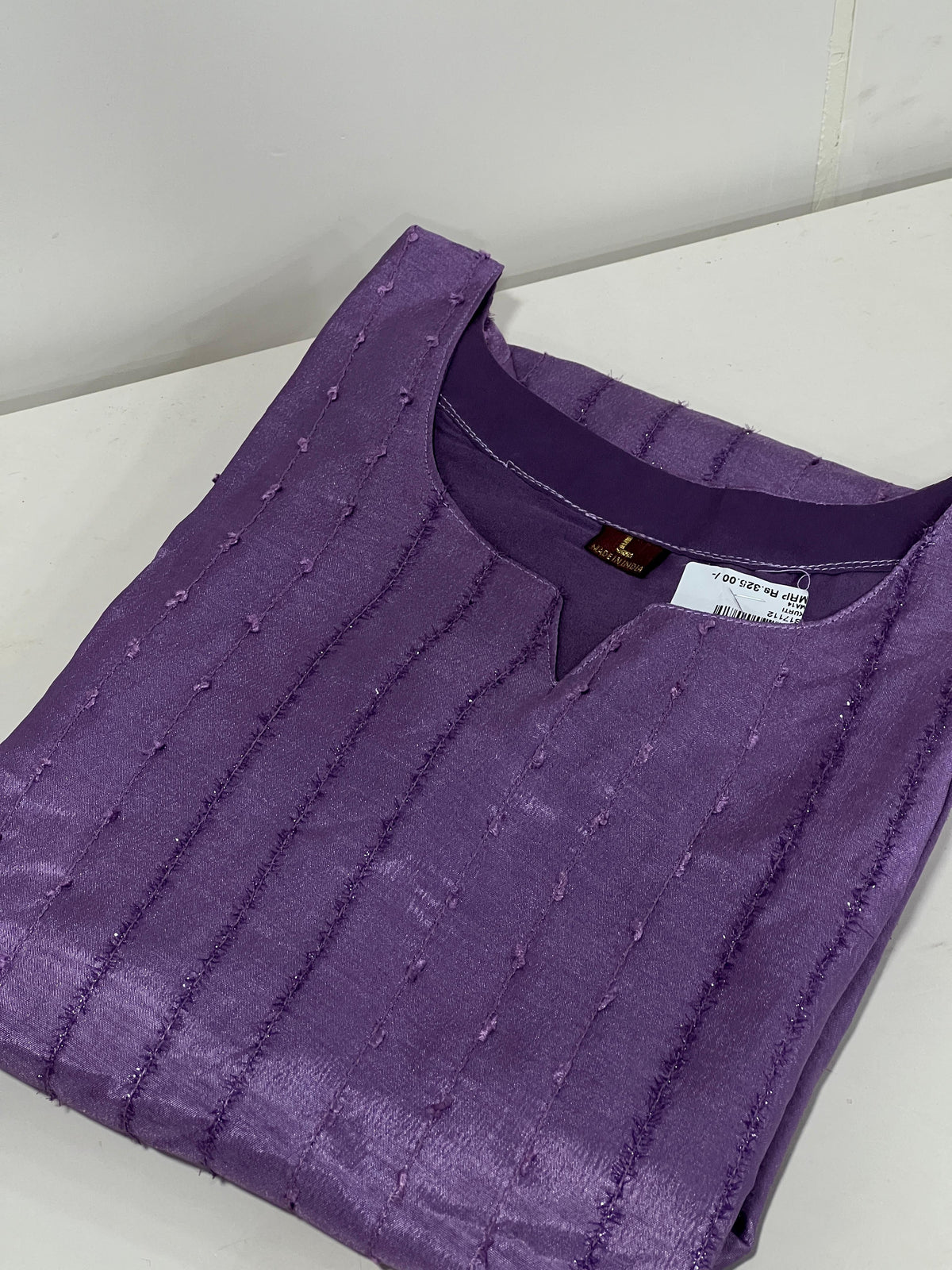 Kurta  Top-Lavender  shade Search code 7229