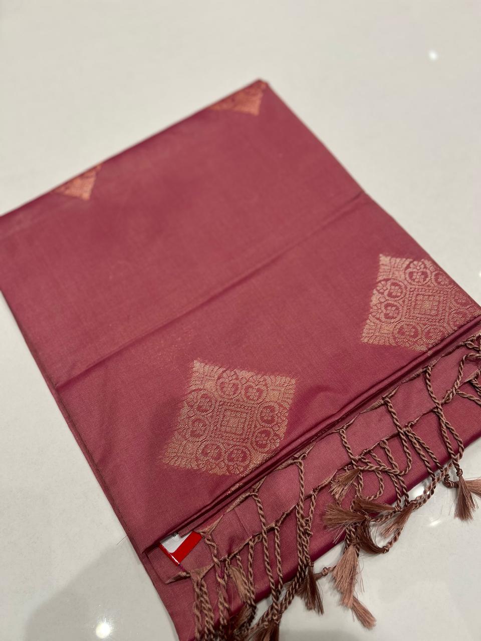 Semi Silk Saree -  color Search code 3004