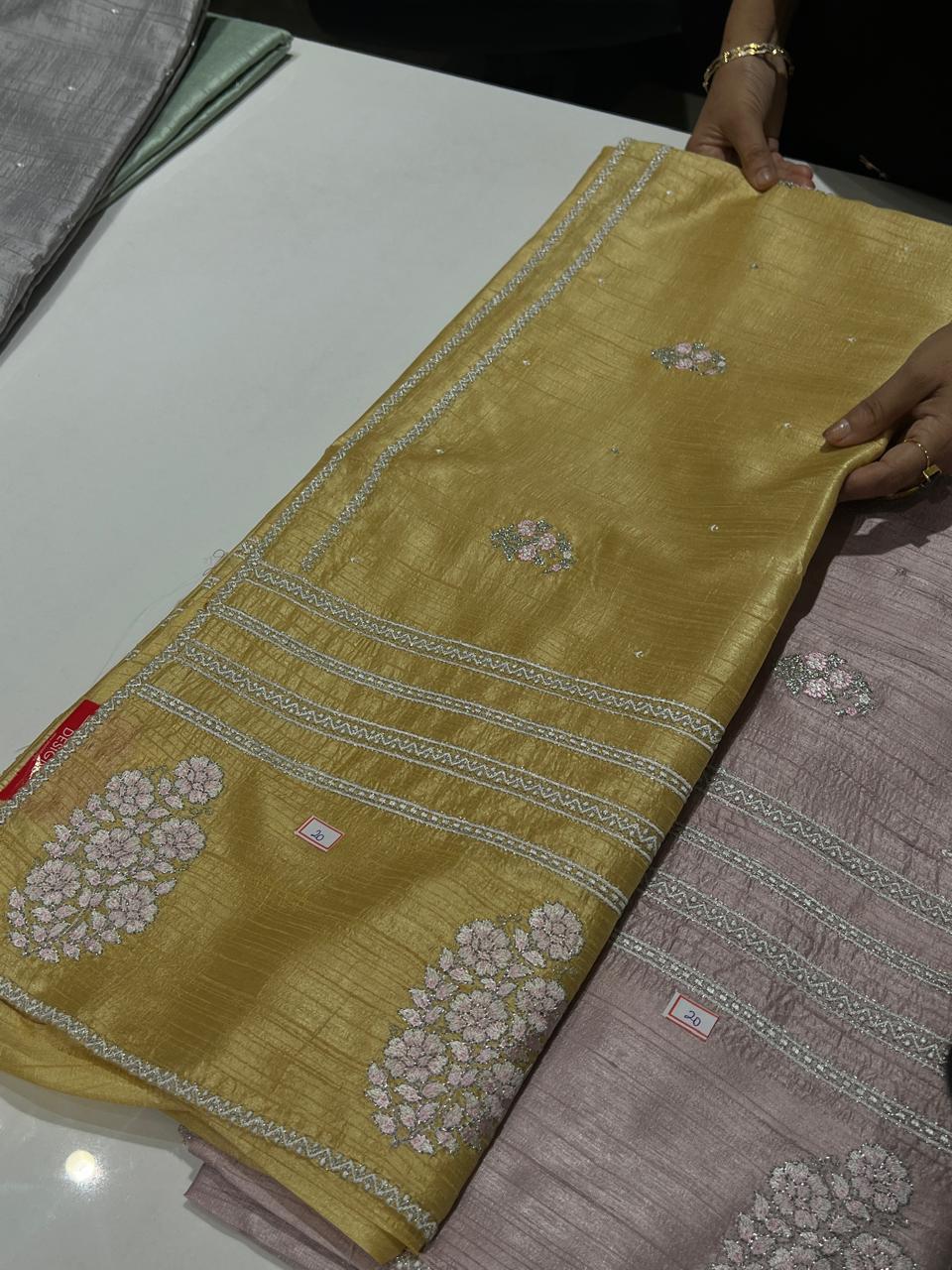 Fancy Saree -Mastered color Search code 7022