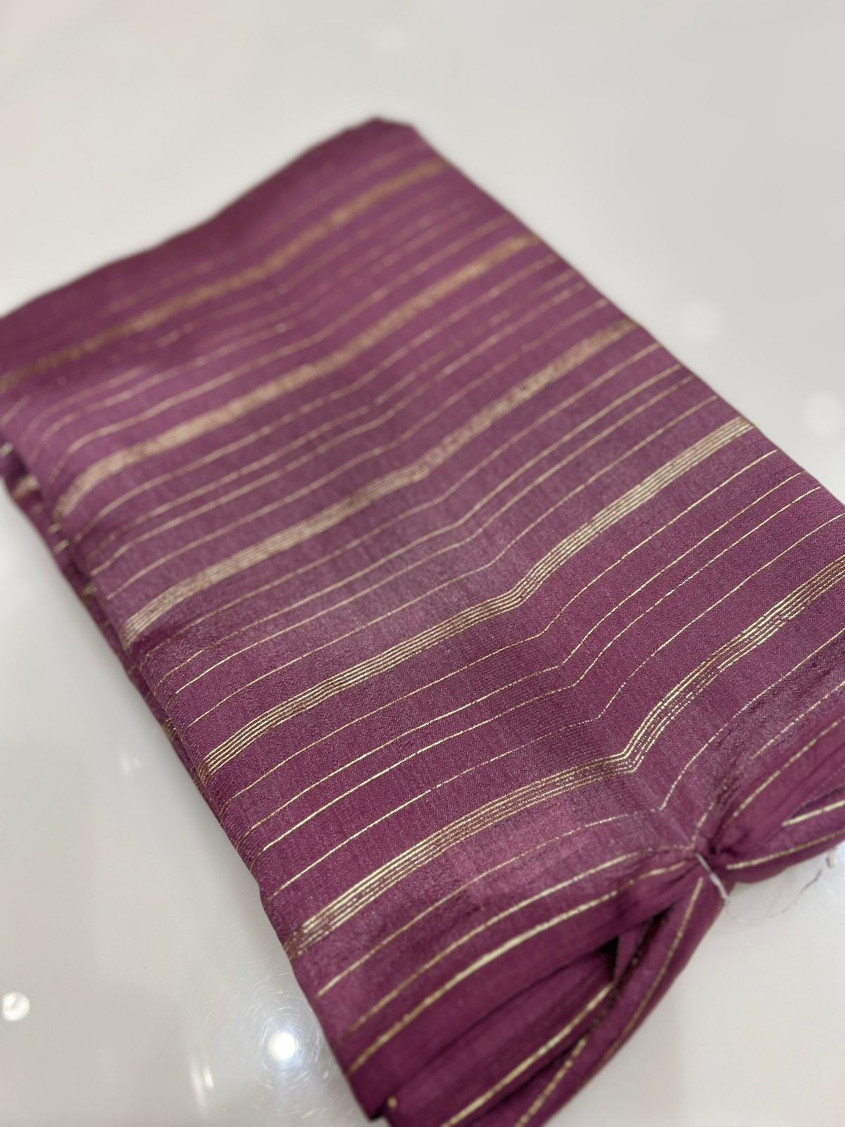 BUDGET FRIENDLY SAREES -lavander shade  Search code 3205