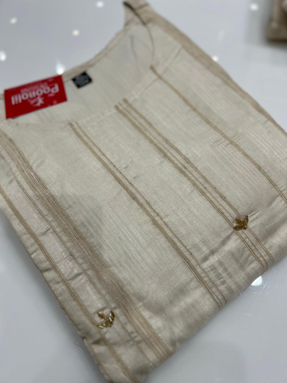 Salwar Suit -Cream Chiku color search code 4009