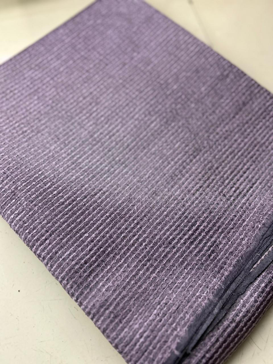 Tussar Saree -Lavender  shade Search code 1541