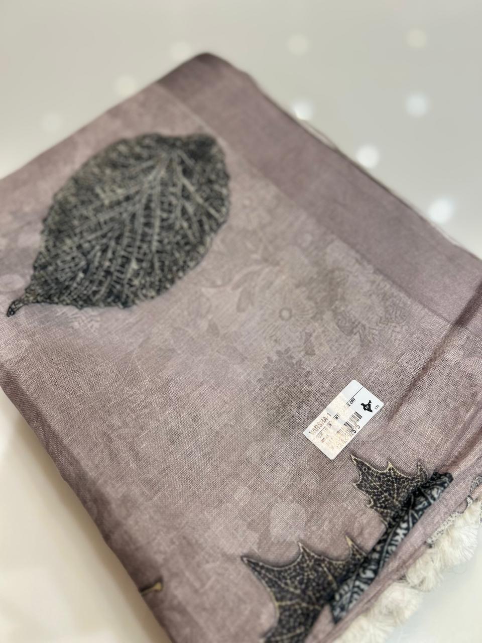 Linen Saree  -Lavender  shade  Search code 3104