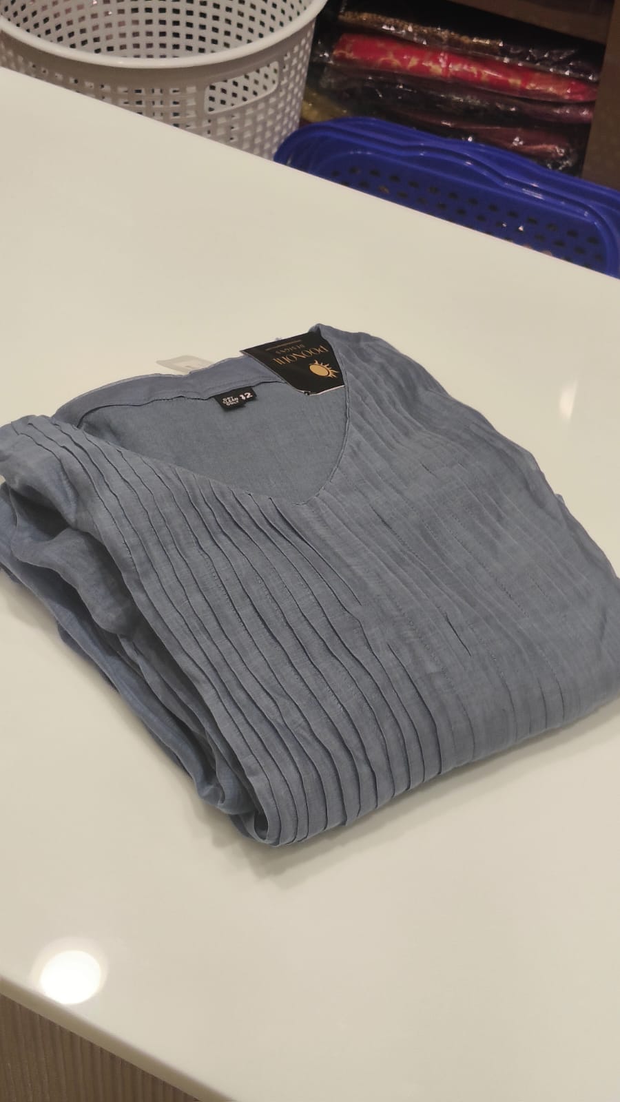 Salwar suit set-  Blue   shade Search code 5007