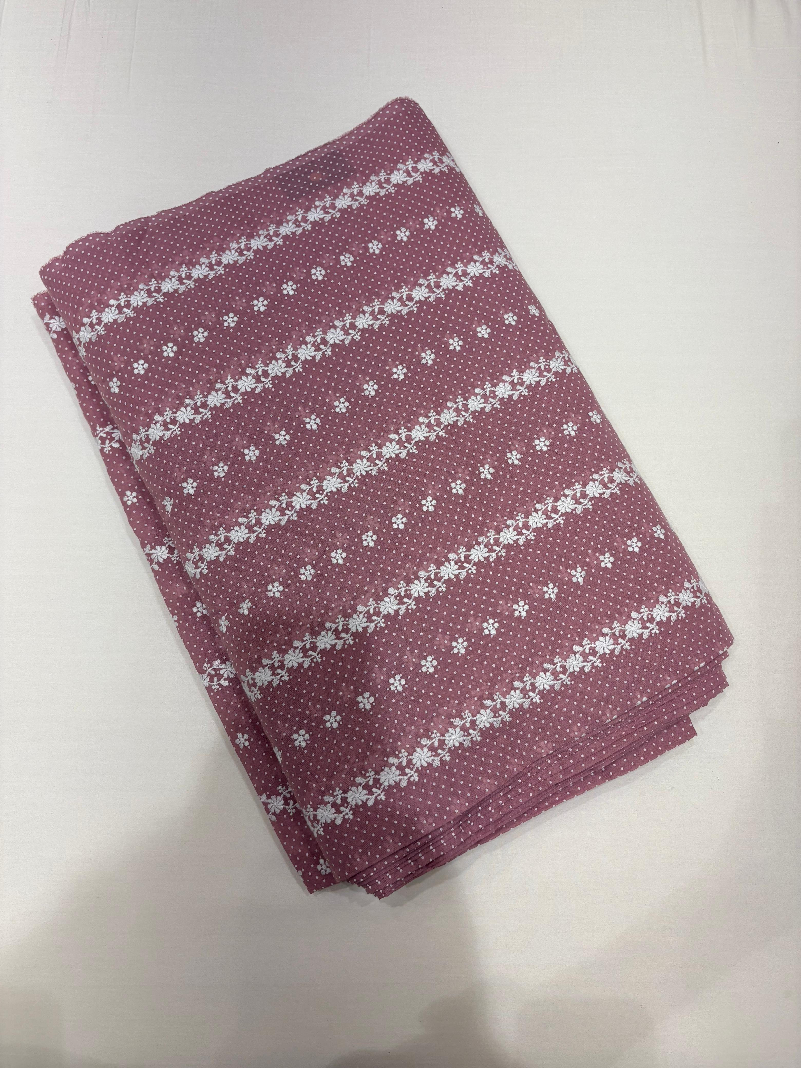 Running Material  -Onion pink Search code 5408