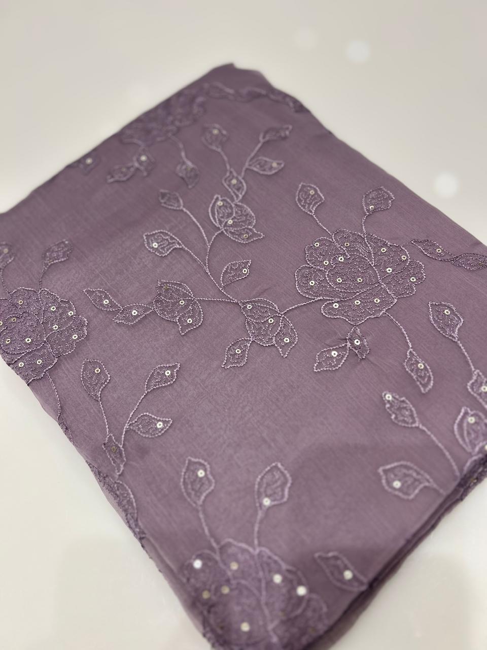 UNSTITCHED SALWAR  SUIT SET -lalic shade Search code 7778