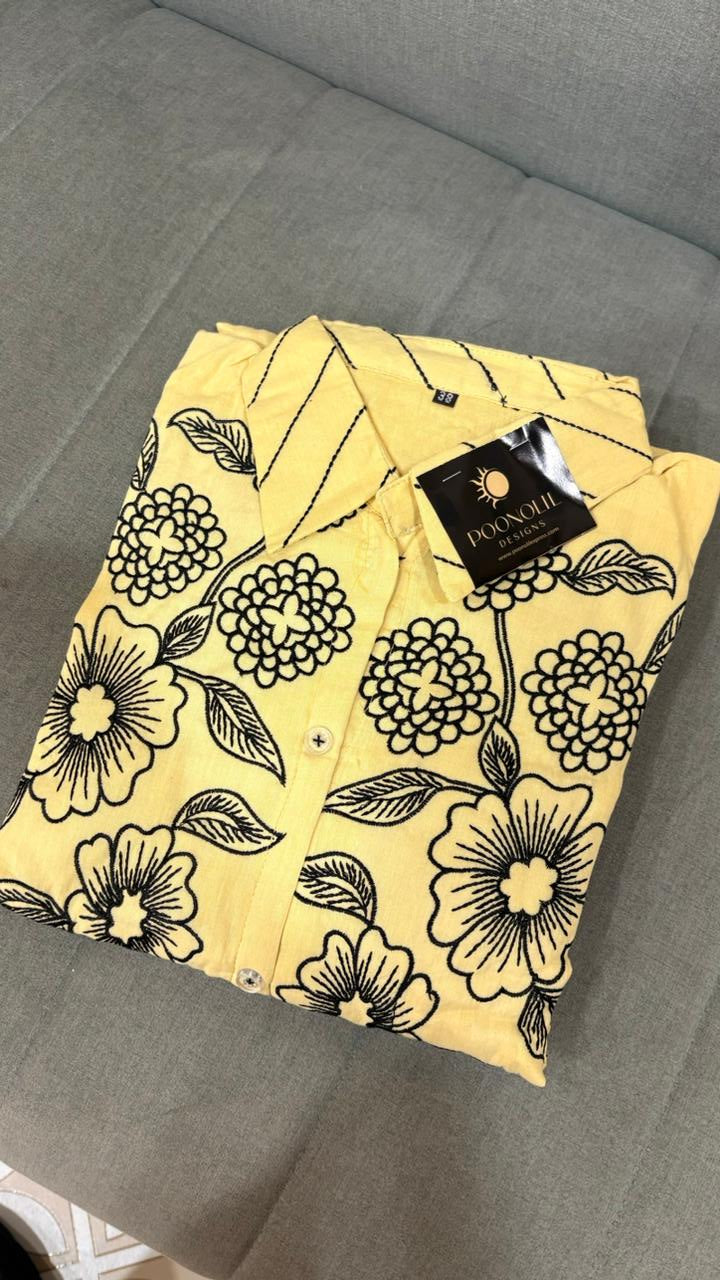 short  co-ords sets -yellow shade Search code 1004