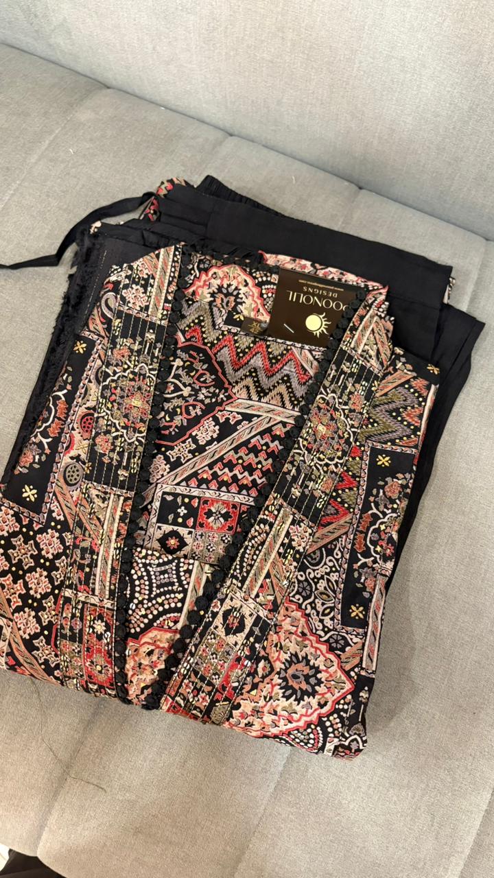 salwar suitset  -black shade Search code 1013