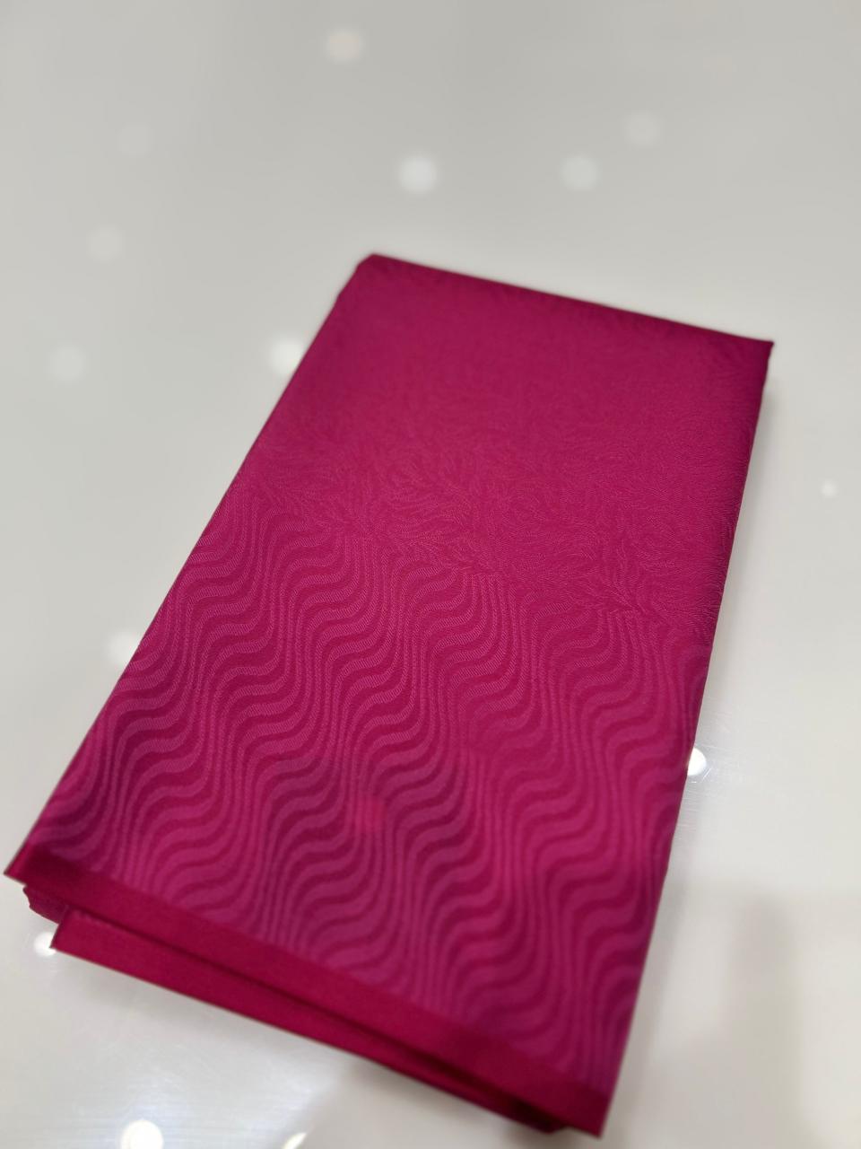 SEMI KANCHIPURAM SAREE-Pink Search code 9432