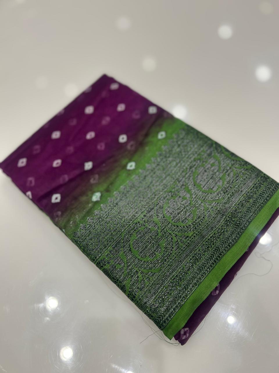 Banarasi sarees - Vadamali to Green  shade  color Search code 3908