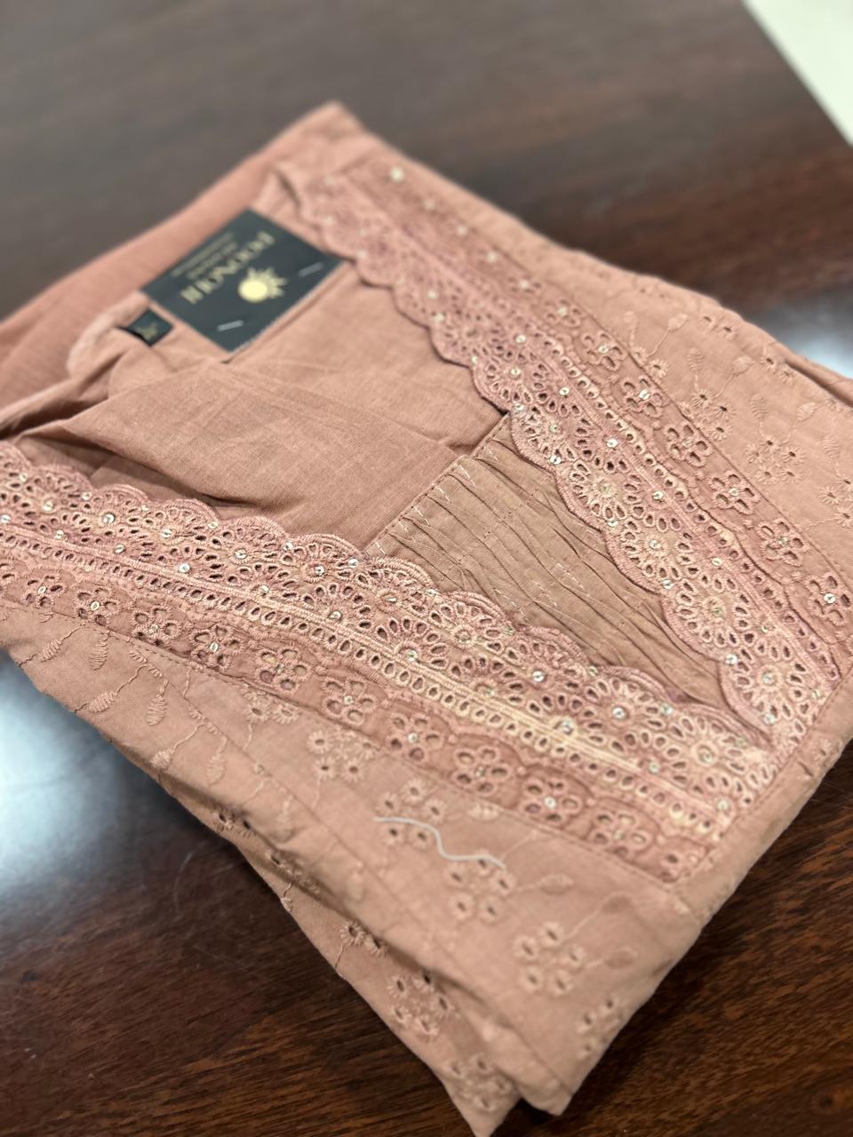 Salwar Suit Set -Onion color Search code 8203