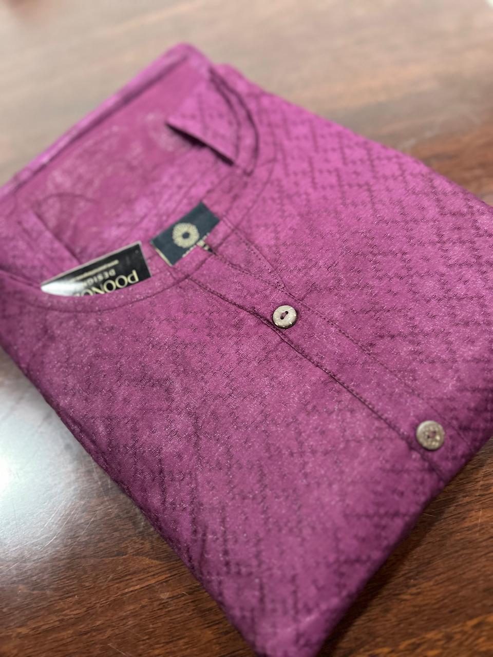 Salwar Suit Set -Wine color Search code 8219