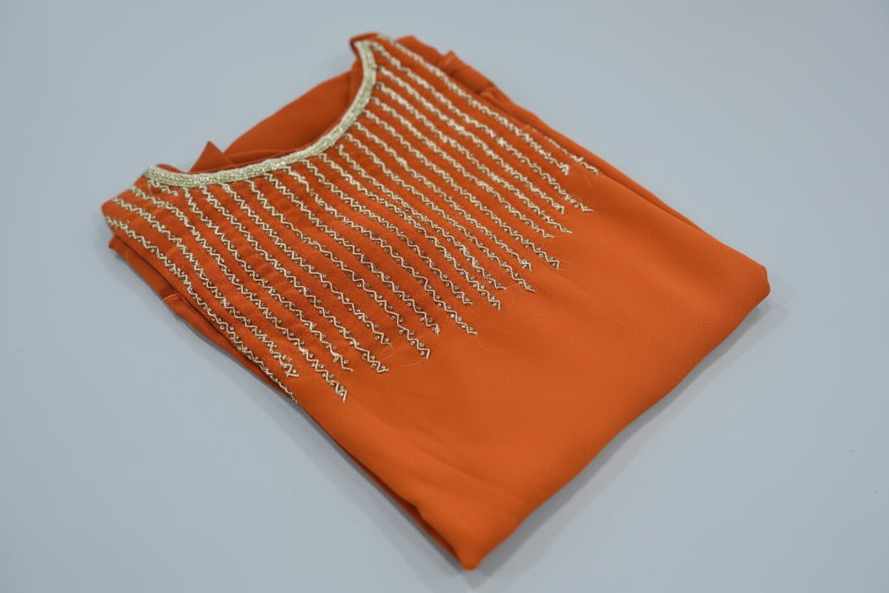 Top  -Orange color Search code 8242