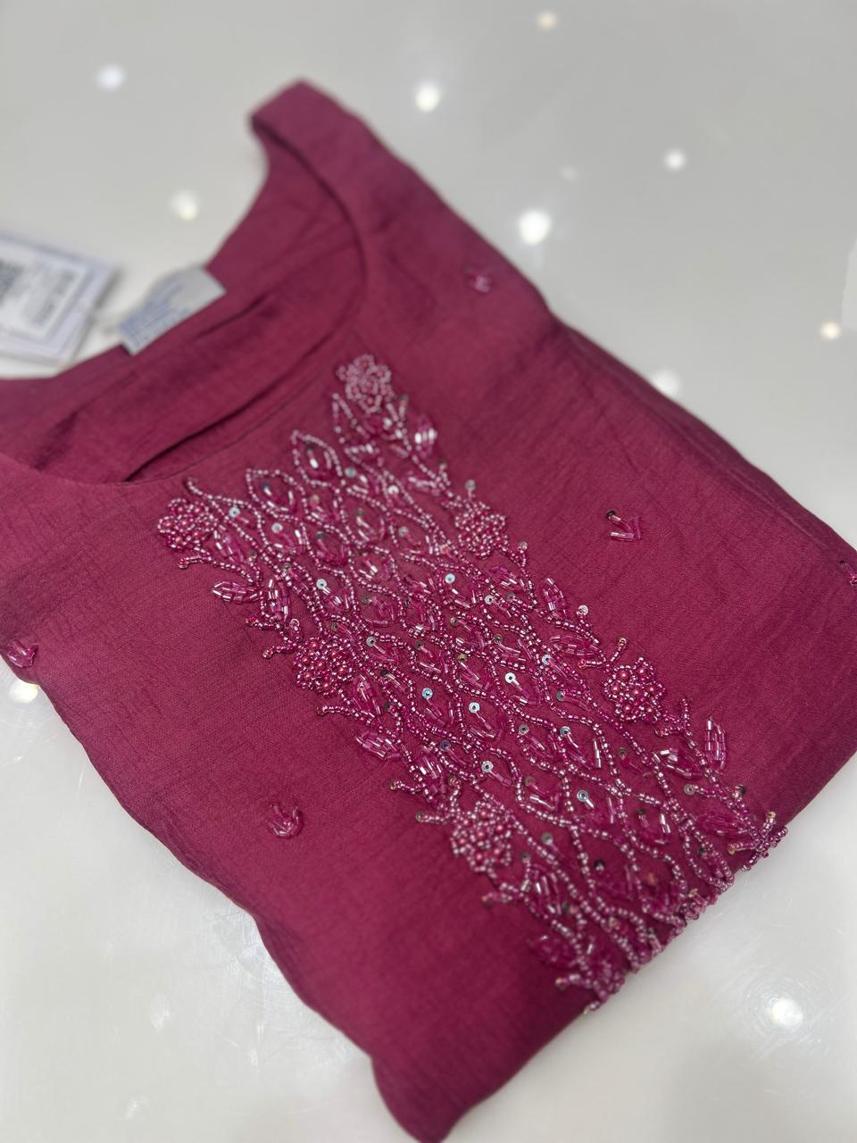 Kurta  Top- Pink Color  Search code 8366