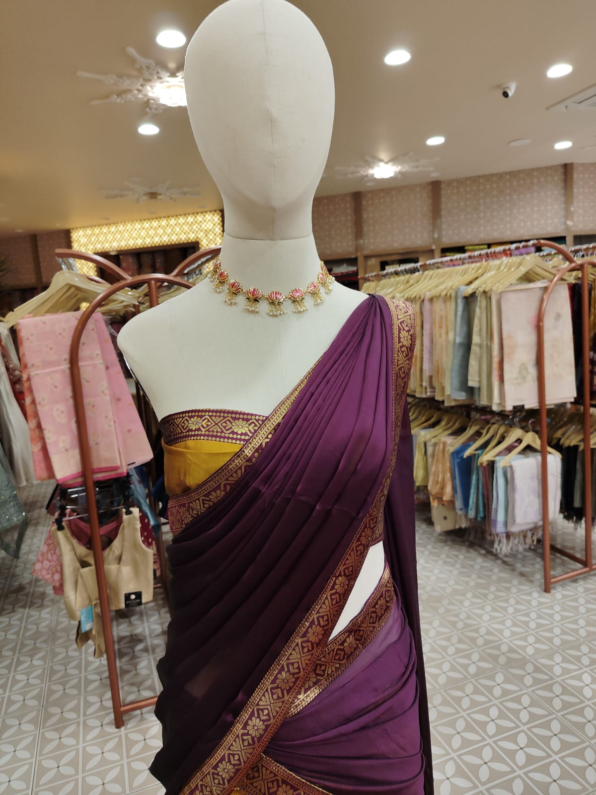 Davani- rich plum or eggplant purple Search code 3131