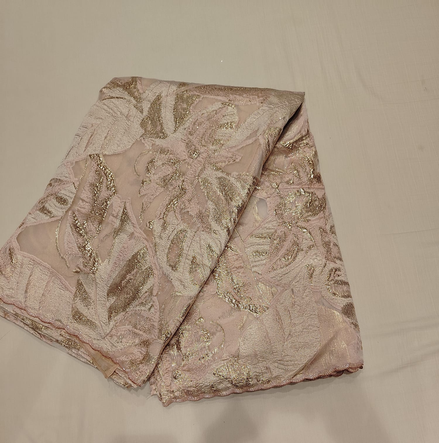 The Botanical Turkish Organza Saree  - Search code 2009