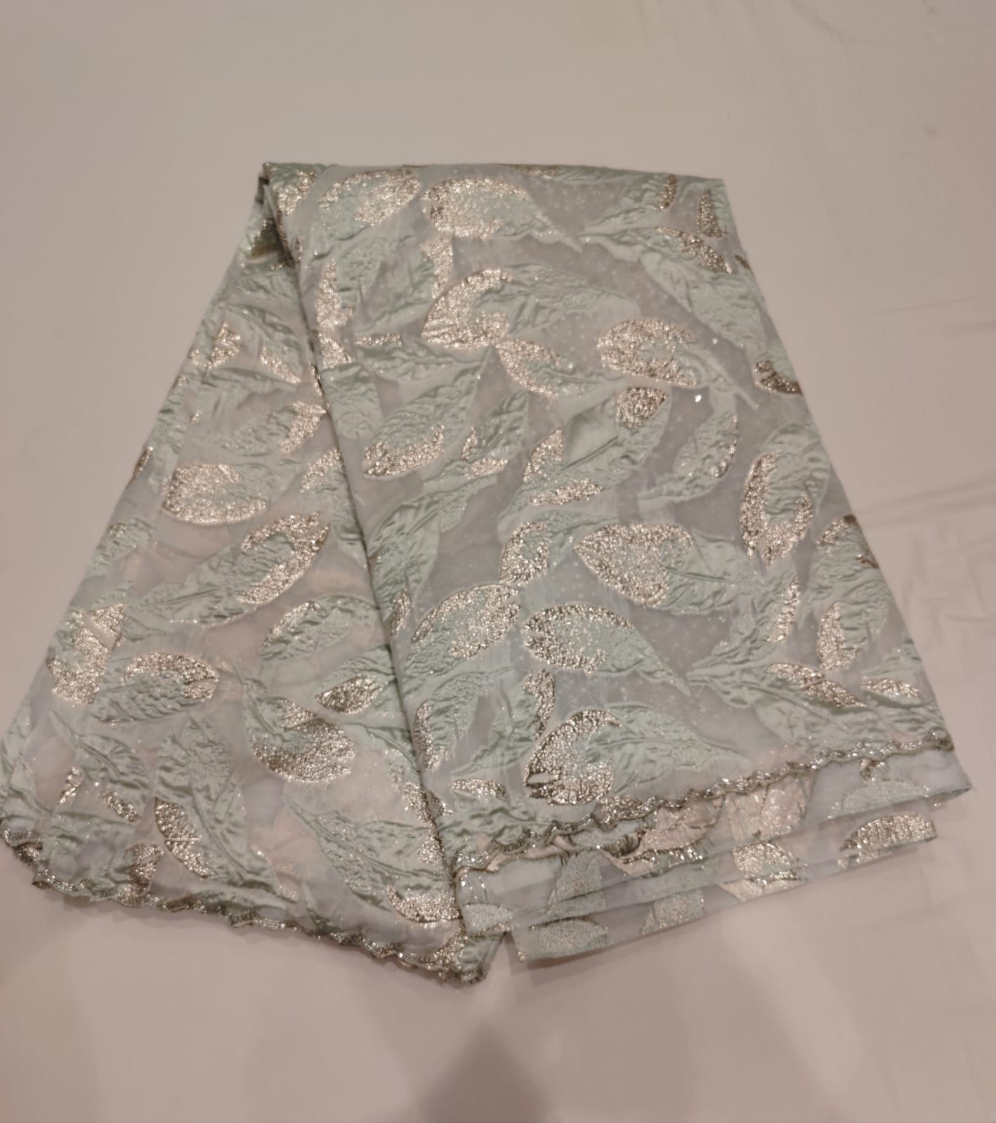 The Enchanted Mint Turkish Organza  - Search code 2010