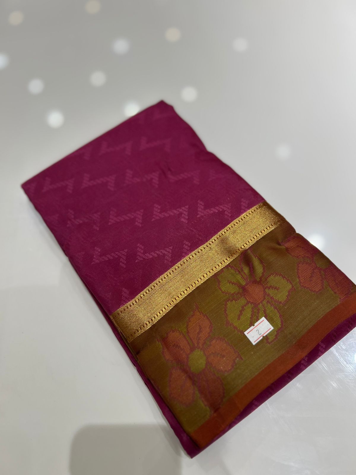 kanchipuram self imposing saree-  Ranni Search code 6006