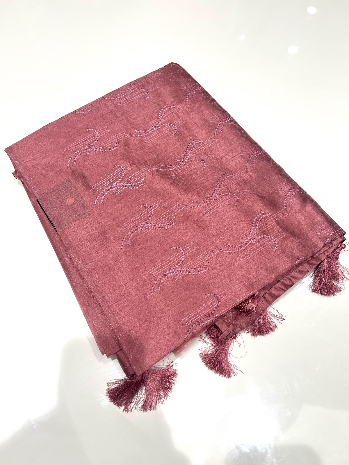 Semi Tussar Uniform Sarees - Product Code 1109