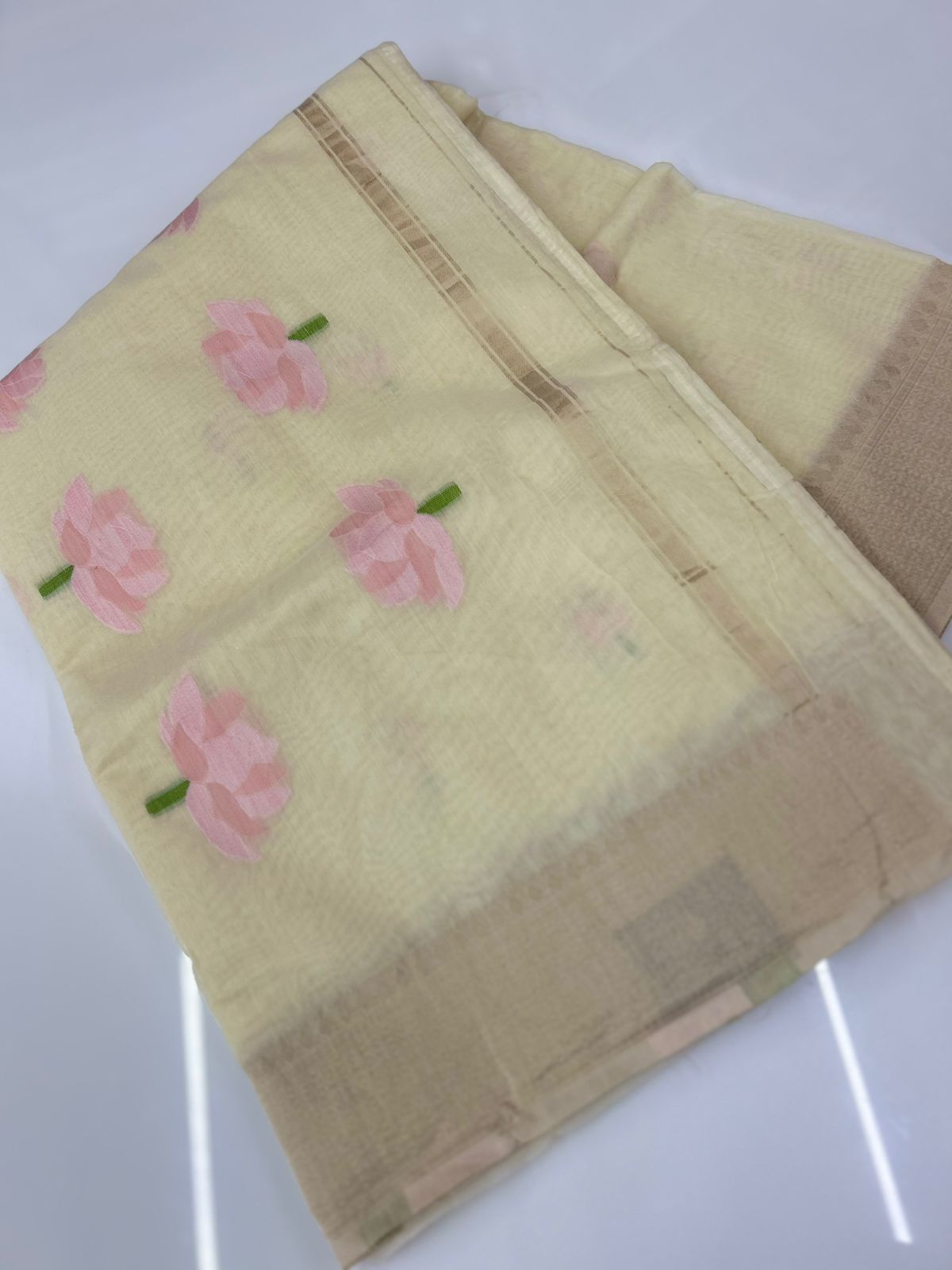 ponn kani collections - Golden  shade Search code 8518