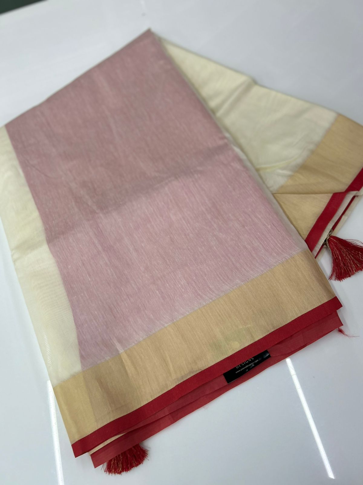 ponn kani collections - Golden  shade Search code 8519