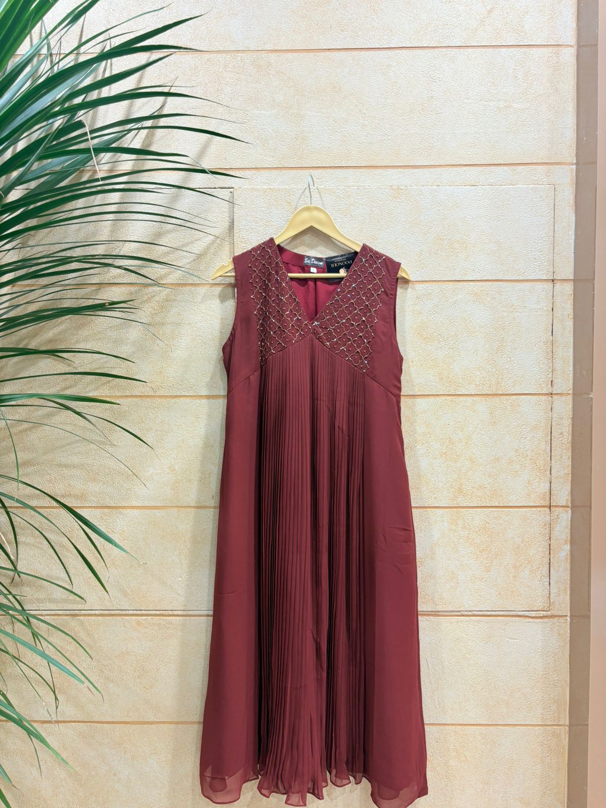 Kurta - coffe brown  shade Search code  6009