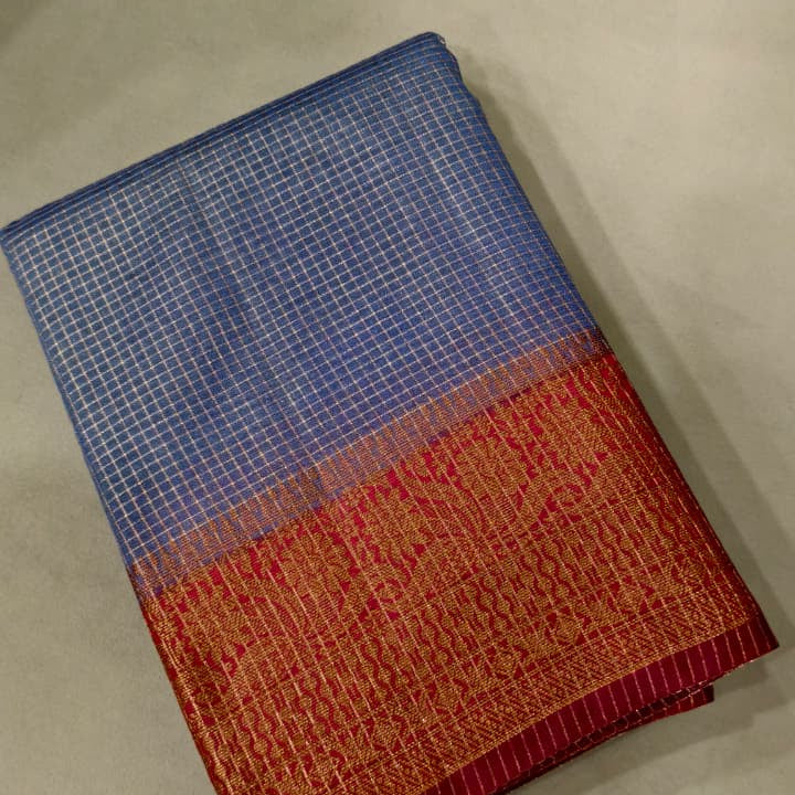 Georgette Banarasi saree -  shade  Search code 3004