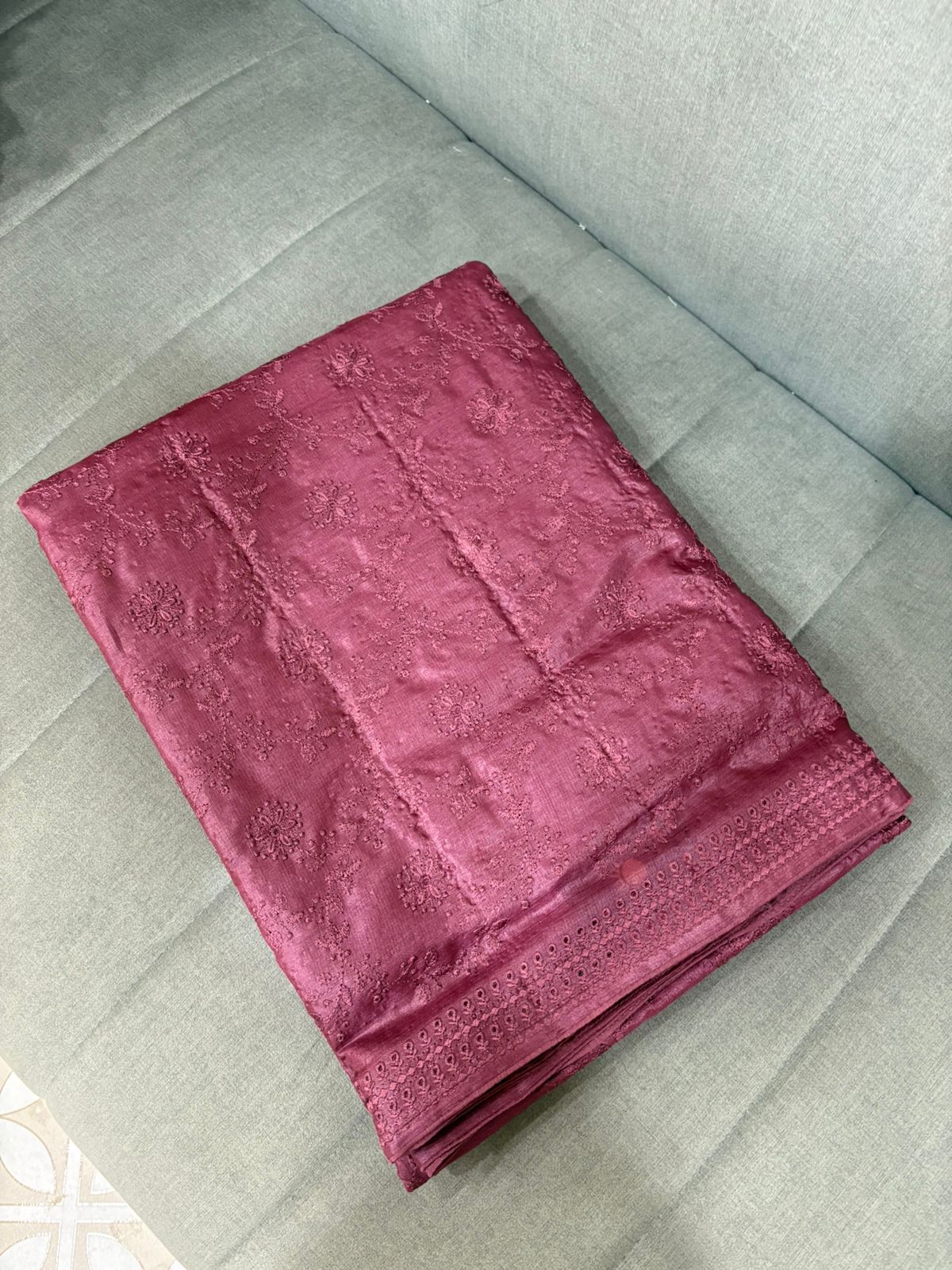 Tissue Saree -  Color search code 7065