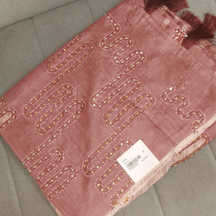 Khadi Cotton  Saree -  Search  code 8014